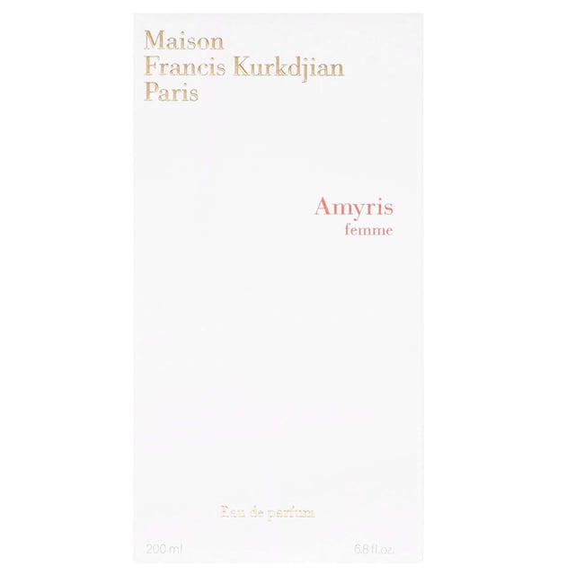 Experience the essence of femininity with Maison Francis Kurkdjian Amyris Femme Eau de Parfum Spray. This enchanting fragrance combines playful lemon tree flowers and sweet peas, delivering a light sweetness that enchants the senses. It evolves to reveal warm musky amber notes, exuding joyful confidence. Perfect for uplifting your mood, Amyris Femme is your go-to feel-good fragrance. Embrace the happiness it brings and make it your signature scent today!