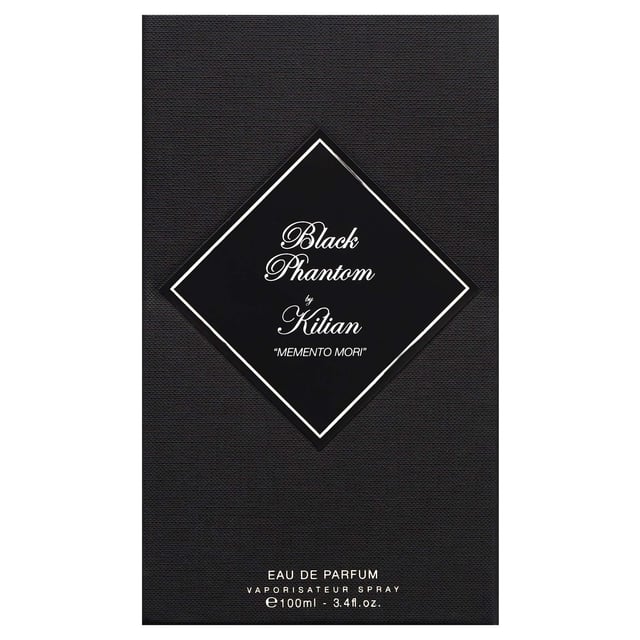 Experience the allure of Kilian Black Phantom "Memento Mori" Eau de Parfum, a captivating fragrance that embodies mystery and depth. This enchanting scent features ethereal amber notes intertwined with warm spices and a hint of sweetness. The luxurious blend includes rich vanilla and dark chocolate, accented by the indulgent aromas of rum, caramel, and coffee. A touch of sugar enhances the sweetness, while sandalwood, heliotrope, and almond provide a savory richness. Perfect for those who appreciate a bold and unforgettable fragrance.