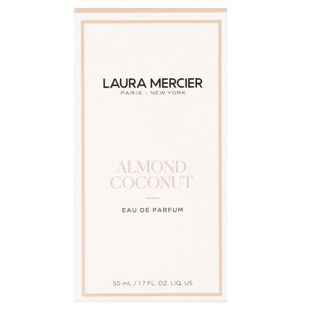 Indulge in the enchanting aroma of Laura Mercier Almond Coconut Eau de Parfum Spray. This exquisite fragrance features a captivating blend of sweet Almond, creamy Coconut, and a hint of Vanilla, creating a warm and inviting scent that is perfect for any occasion. Enhanced with delicate notes of Heliotrope and Musk, this perfume offers a rich and sensual experience that feels uniquely personal. Perfect for those who appreciate a luxurious fragrance that embodies comfort and allure, this Eau de Parfum will leave a lasting impression.