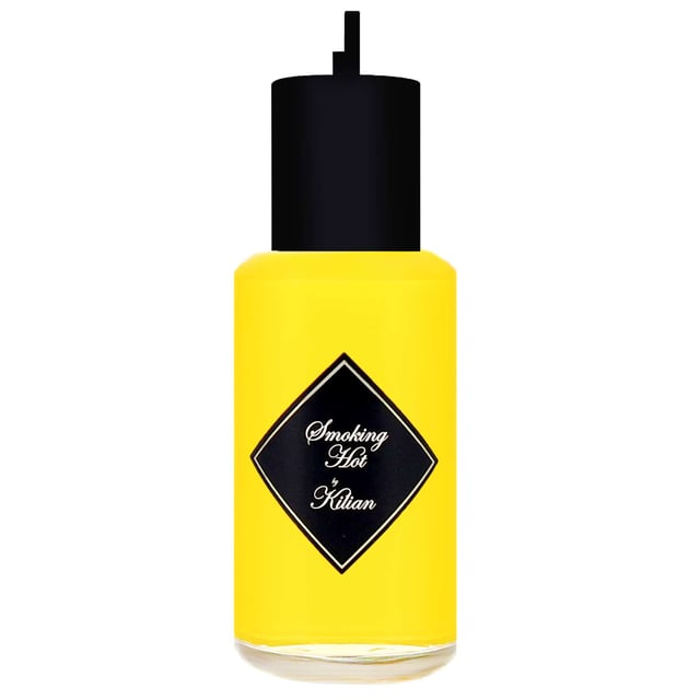 Experience the allure of the night with Kilian Smoking Hot Eau de Parfum Refill Spray. This bold fragrance is a daring fusion of sweet and smoky sensations, designed for those who crave a unique olfactory experience. The scent opens with a tantalizing burst of Apple Hookah essence, complemented by warm Cinnamon Bark. As it evolves, rich Kentucky Tobacco absolute and earthy Oakmoss emerge, leading to a luxurious base of Bourbon Vanilla Pure Jungle Essence. Perfect for evening wear, this refill spray allows you to maintain your signature scent effortlessly.