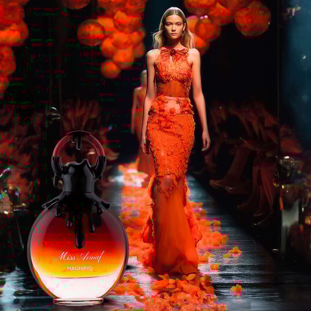 Discover the enchanting Armaf Miss Armaf Magnifiq Eau de Parfum Spray, a luxurious fragrance that harmoniously blends warm amber with vibrant citrus notes. The invigorating top notes of orange, mandarin, and bergamot awaken the senses, leading into a heart of sweet florals featuring rose, jasmine, ylang-ylang, and mimosa. Finally, the comforting base notes of patchouli, musk, vetiver, vanilla, and tonka bean create a lasting impression. Perfect for any occasion, this exquisite perfume will leave you feeling confident and alluring.