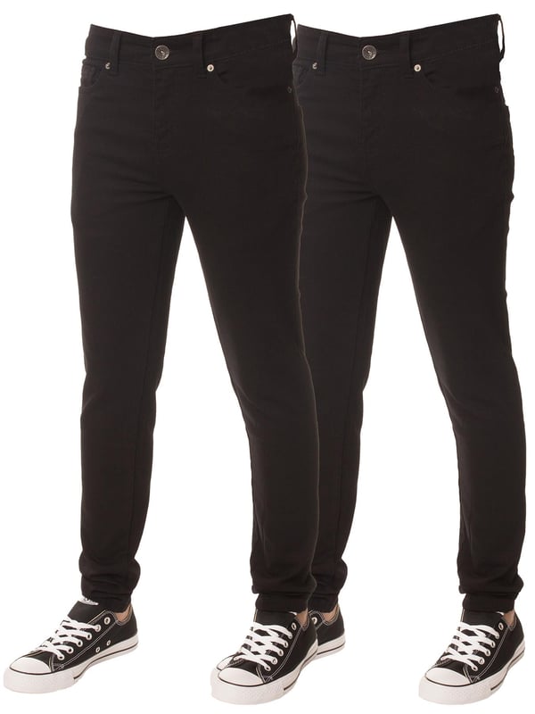 Upgrade your child’s denim collection with the stylish Enzo Boys Skinny Jeans. Designed with a modern slim fit, these jeans feature a classic 5-pocket design for everyday practicality and a button fly for a secure closure. Perfect for casual wear or dressing up, these versatile jeans offer a sleek look while ensuring comfort and freedom of movement. A must-have staple for any boy’s wardrobe!