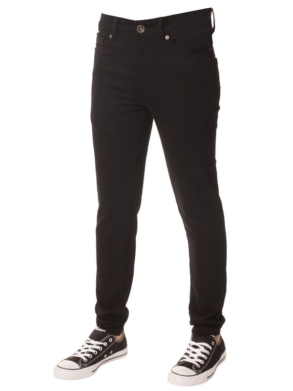 Upgrade your child’s denim collection with the stylish Enzo Boys Skinny Jeans. Designed with a modern slim fit, these jeans feature a classic 5-pocket design for everyday practicality and a button fly for a secure closure. Perfect for casual wear or dressing up, these versatile jeans offer a sleek look while ensuring comfort and freedom of movement. A must-have staple for any boy’s wardrobe!