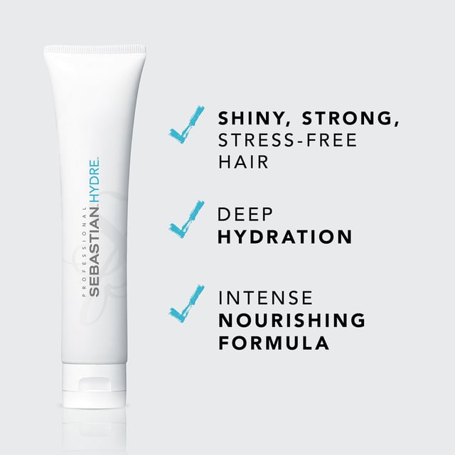 Revitalize your hair with Sebastian Professional Hydre Deep Moisturizing Treatment, a powerful masque designed to provide intense hydration and nourishment. This luxurious treatment restores moisture to dry, frizzy, or unruly hair, leaving it soft, shiny, and manageable. Perfect for normal, dry, or damaged hair, it works to rejuvenate and replenish each strand for a healthier look. For best results, apply to freshly washed hair, let it sit for 3-5 minutes, then rinse thoroughly. Use 1-2 times a week for optimal hydration and shine.