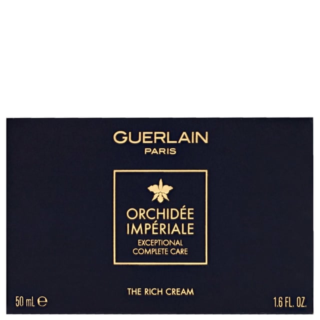 Discover the luxurious Guerlain Orchidée Impériale Rich Cream, an ultra-nourishing moisturiser that melts into your skin. Infused with innovative Gold Orchid Technology, this cream provides hydration, leaving your complexion smooth and comfortable all day. It visibly reduces fine lines and wrinkles, ideal for dry and mature skin. For best results, apply morning and evening on cleansed skin, gently massaging from the center of your face outwards until fully absorbed. Experience the transformative power of Guerlain for radiant, youthful skin.