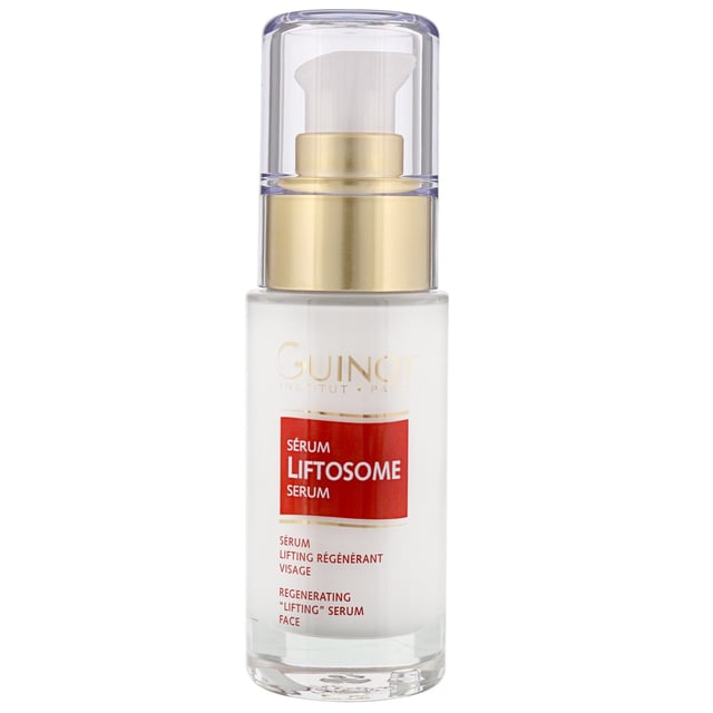 Experience youthful radiance with Guinot Liftosome Firmness Serum, a powerful anti-aging solution designed to rejuvenate your skin. This advanced serum targets the visible signs of aging, smoothing fine lines and wrinkles while revitalizing your complexion. Enriched with Pro-Collagen, including hydrolyzed collagen, biopeptides, and Alaria Esculenta extract, it boosts the production of elastic fibers, enhancing skin tone and elasticity. For optimal results, apply a thin layer to your face before your regular cream, using it as a monthly treatment or as needed.