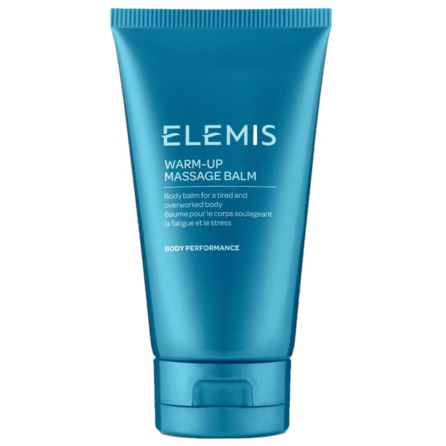 Elem Warm Up Mass Balm 150ml Experience the soothing power of ELEMIS Body Performance Warm-Up Massage Balm, specially formulated to provide deep comfort and relaxation for your body. This luxurious balm features a rich blend of botanicals including linseed, blackcurrant seed oil, and black seed oil, designed to nourish and smooth your skin while easing muscle tension. Infused with calming juniper, rosemary, lavender, and eucalyptus, it transforms your post-exercise routine into a rejuvenating experience. For best results, apply to legs, arms, neck, and shoulders, massaging in circular motions morning and evening.