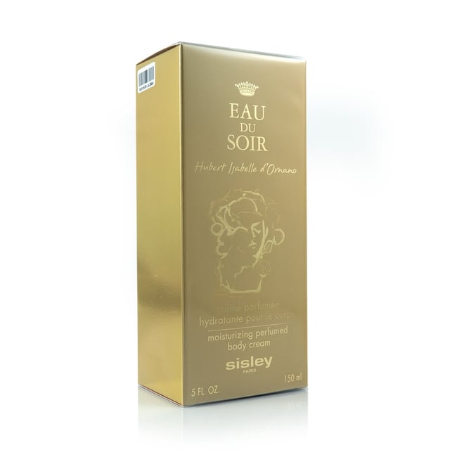 Experience the elegance of Sisley's Eau du Soir Moisturising Perfumed Body Cream. This luxurious cream absorbs quickly, providing instant hydration for your skin. It leaves your skin feeling soft and beautifully scented with the enchanting Eau de Soir fragrance. This unique scent features a captivating blend of chypre floral notes, starting with refreshing grapefruit and mandarin orange, followed by a bouquet of carnations and jasmine, while the base is enriched with sensual musk.