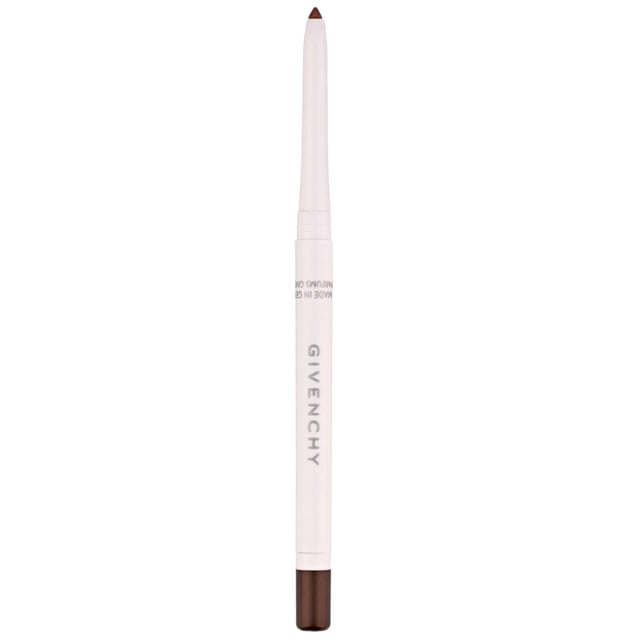 Experience the elegance of Givenchy Khôl Couture Waterproof Eyeliner in N°2 Chestnut. This rich, vibrant eyeliner delivers intense color that lasts, even in challenging conditions. Its waterproof formula ensures that your look stays flawless and dramatic throughout the day. The creamy texture glides on smoothly, providing a precise application without smudging. Elevate your eye makeup game and enjoy beautifully defined eyes with this must-have beauty essential.