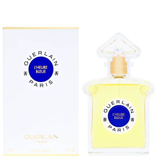 Discover the enchanting allure of Guerlain L'Heure Bleue Eau de Parfum Spray, a sophisticated fragrance that embodies elegance and charm. This timeless scent features a captivating blend of floral and amber notes, evoking the beauty of twilight. It opens with bergamot and aniseed, transitioning to fresh carnations and neroli, leading to a luxurious base of powdery iris, violet, and a gourmand twist of vanilla and tonka bean. Perfect for any occasion, this perfume celebrates classic beauty.