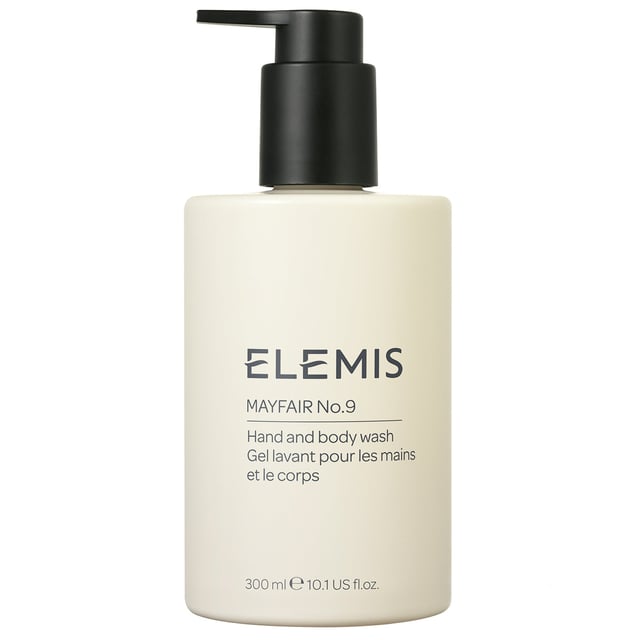 Experience the exquisite ELEMIS Mayfair No. 9 Hand and Body Wash, infused with the signature British Mayfair No. 9 fragrance, inspired by the renowned Pro-Collagen Cleansing Balm. This luxurious wash features a blend of essential oils for a gentle cleanse. Formulated to be 95% biodegradable, it is free from PEGs and SLS, making it a kind choice for your skin and the environment. Simply lather onto damp skin and rinse thoroughly. Refill your bottle with the Mayfair No. 9 Hand and Body Wash Refill for a sustainable solution.