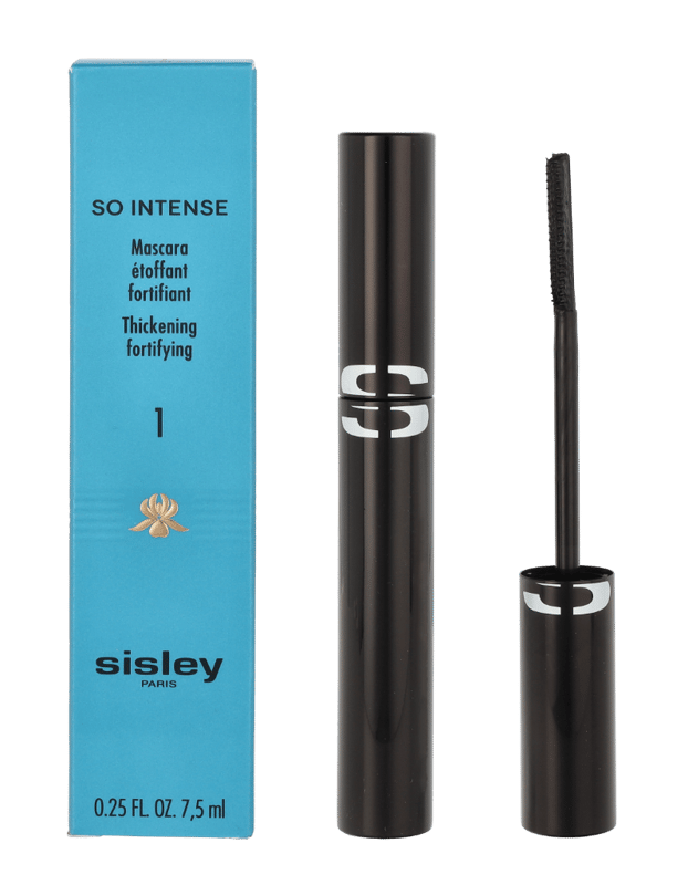 Discover the transformative power of Sisley So Intense Mascara in 01 Deep Black. This luxurious mascara enhances your lashes while fortifying them with vitamin-rich peptides, promoting length and thickness in just two weeks. Its unique formula features double-coated pigments for long-lasting wear and vibrant color. The innovative comb brush expertly distributes and coats each lash, delivering an ultra-voluminous look. Ideal for sensitive eyes and contact lens wearers, this mascara leaves lashes looking fuller, denser, and more beautiful with continued use.