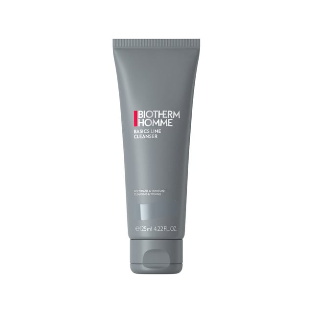 Discover the ultimate skincare solution with Biotherm Homme Basics Line Refreshing Cleanser, specially formulated for men's skin. This invigorating cleanser effectively removes impurities and excess oil, leaving your skin feeling fresh and revitalized without any greasy residue. It enhances skin tone and provides a refreshing boost to your daily routine. To use, simply apply to a wet face, lather gently while avoiding the eye area, and rinse thoroughly for a clean, smooth finish. Elevate your grooming routine with this essential skincare product.