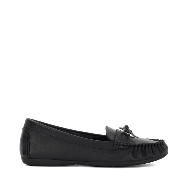 Comfortable and stylish, our Grovers leather moccasins feature an ornate bow trimmed with a gold logo and round jewelled charm. With a cushioned insole, slip them on for a casual day out or dress them up for smarter moments.