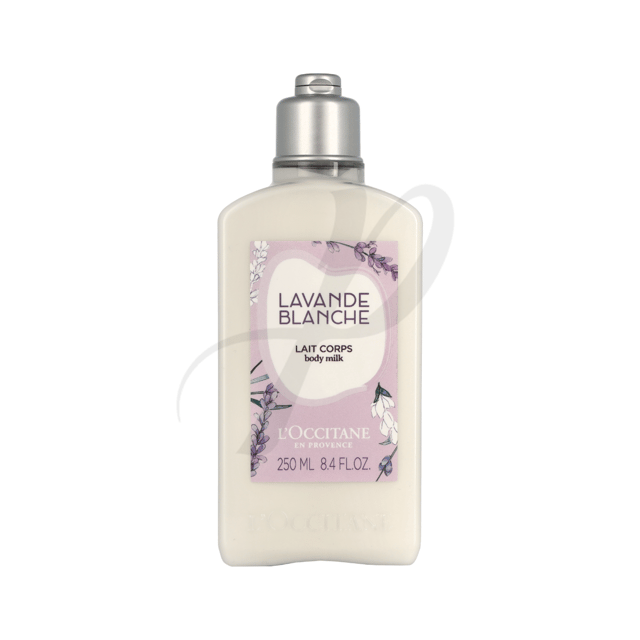 Lavanda Leche Corporal 250 ml Leche corporal de lavanda de LOCCITANE EN PROVENCE. Este producto combina las propiedades calmantes de la lavanda con los nutrientes de la manteca de karité. Su textura rica se integra rápidamente en la piel, dejándola suave y con un agradable aroma. La lavanda fue una de las primeras floraciones destiladas por Olivier Baussan, el creador de LOCCITANE. En la región de Provenza, se la conoce como oro azul, un símbolo olfativo del sur de Francia que refleja la esencia fragante de esta área. LOCCITANE emplea lavanda con Denominación de Origen Protegida (DOP)*, recolectada por agricultores locales de la Alta-Provenza. *Denominación de origen protegida.