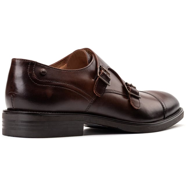 Up your style with Base London's 'Taper' double monk shoes. Crafted from quality leather, with an Ortholite insole and grippy rubber out-sole, they combine comfort and class. Perfect for shutting down the boardroom or owning the wedding dance floor.