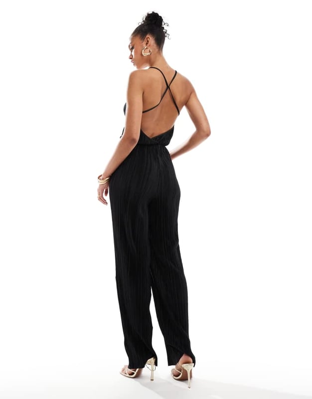 Jumpsuits & Playsuits by JDY Tall Mirror-selfie, pending Round neck Cross-back straps Wide leg Regular fitSold By: Asos