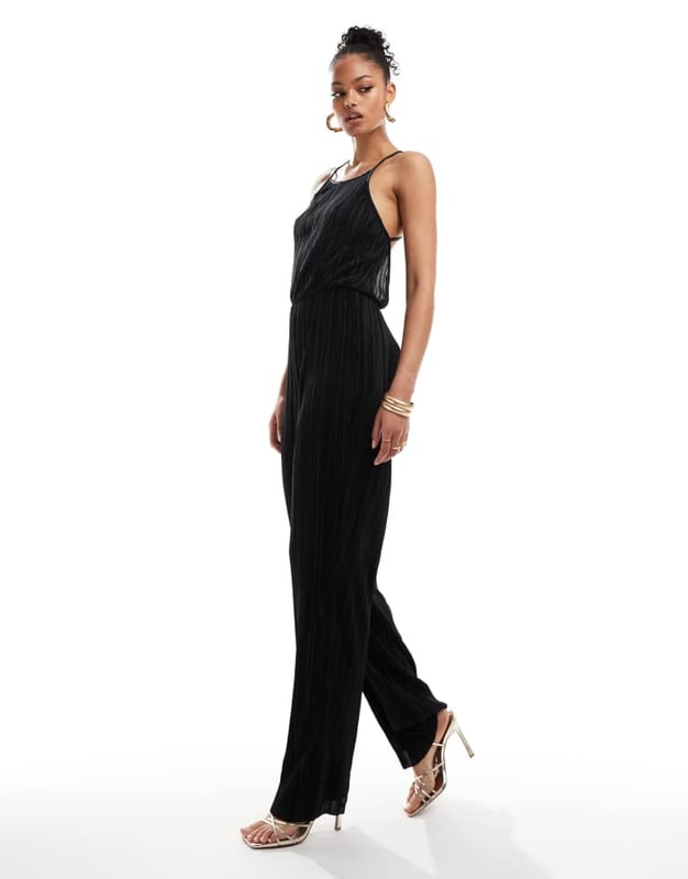 Jumpsuits & Playsuits by JDY Tall Mirror-selfie, pending Round neck Cross-back straps Wide leg Regular fitSold By: Asos