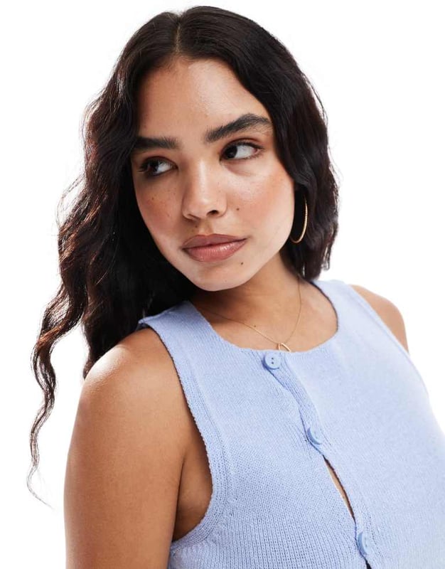 Suits & Separates by ASOS DESIGN We like your style Round neck Button placket Regular fitSold By: Asos