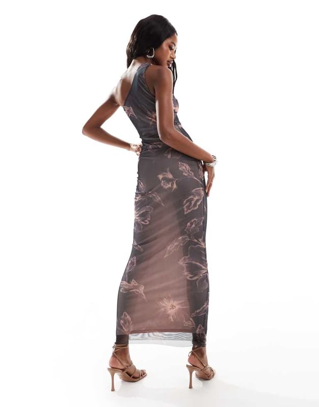 Dresses by ASOS DESIGN BNO, here you come Floral design One-shoulder style Ruched side Slim fitSold By: Asos