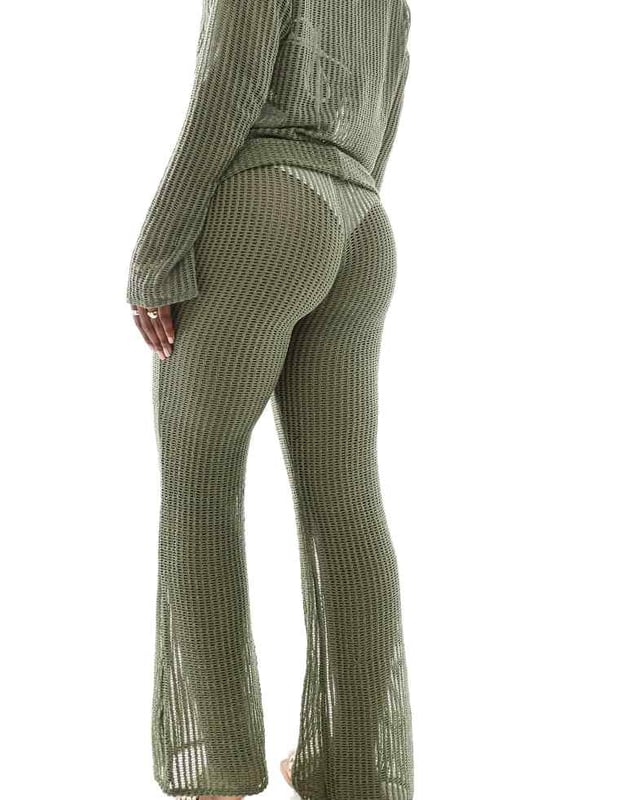 Trousers & Leggings by ONLY Part of a co-ord set Trousers sold separately Regular rise Folded waistband Flared skinny fitSold By: Asos