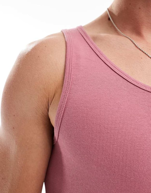 ASOS DESIGN essential 3 pack muscle fit rib vests in multiple colours T-Shirts & Vests by ASOS DESIGN Take it back to basics Pack of three Plain design Round neck Racer back Muscle fitSold By: Asos