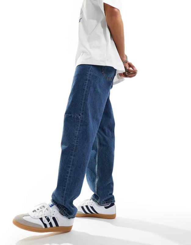 Jeans by ASOS DESIGN Everyday is a denim day Baggy fit Regular rise Belt loops Five pocketsSold By: Asos