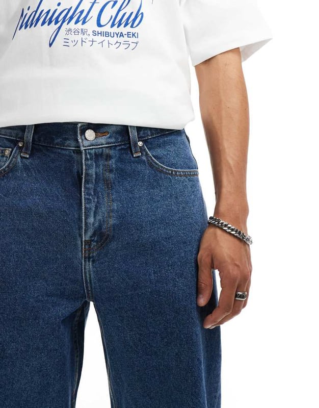 Jeans by ASOS DESIGN Everyday is a denim day Baggy fit Regular rise Belt loops Five pocketsSold By: Asos