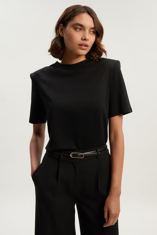 Power Shoulder Jersey T-Shirt