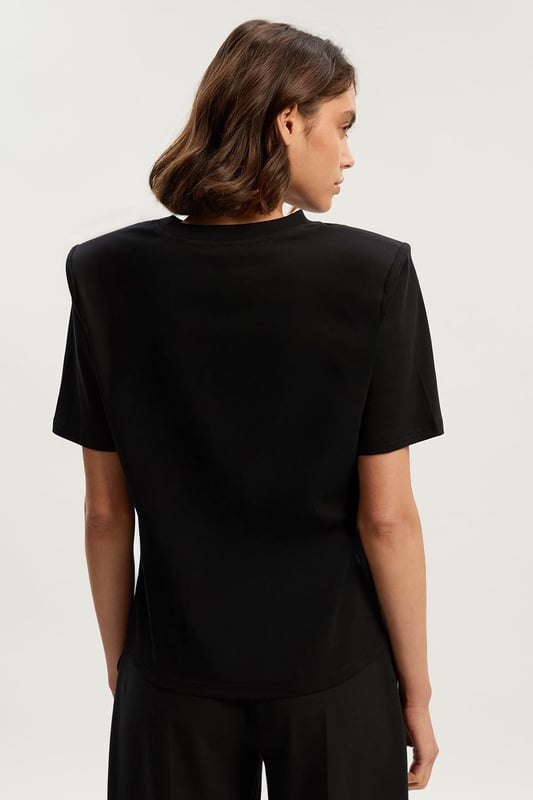 Power Shoulder Jersey T-Shirt