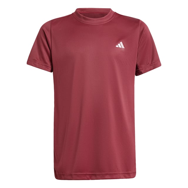 The Club tennis collection ensures you have all the right gear when you hit the court. Perfect for action-packed matches, this juniors' tee supports the biggest shots with its shoulder-freeing FreeLift construction. CLIMACOOL wicks and disperses sweat for cool, dry and distraction-free performance. A 3 Bar Logo on the chest adds a splash of adidas style.CLIMACOOL helps you manage sweat with materials that wick and manage sweat quickly. Its fast-dry fibres give you a fresh-skin feel.This product is made with 100% recycled materials. By reusing materials that have already been created, adidas help to reduce waste and our reliance on finite resources and reduce the footprint of the products adidas make.  - Regular fit - Crewneck - 100% polyester (recycled) - CLIMACOOL - FreeLift Design - Underarm gusset  Shipped by adidas
