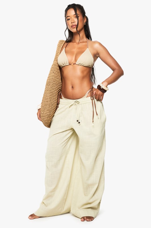 Make a splash in our stylish swimwearBagging yourself the perfect bikini is the secret to feeling body beautiful at the beach. Whether you prefer triangle or bandeau, high waisted or hipster, we&rsquo;ve got swimwear styles to flatter every figure. This season we&rsquo;re talking about the tropical two piece, clashing it with a quirky kimono and adding fashion&rsquo;s hottest headwear, the floppy hat, for plenty of poolside pizazz.