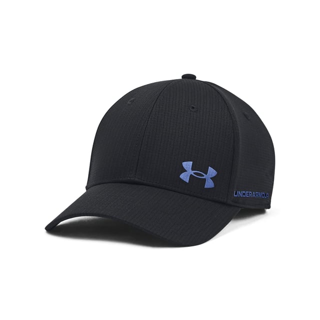 Adjustable strap closure.UA Low: Classic low-profile baseball cap with structured front panel—maintains contact with head.ArmourVent® Technology delivers ultimate breathability in a light  stretchy  durable & fast-drying fabric.Iso-Chill sweatband helps disperse body heat  making it feel cool to the touch.