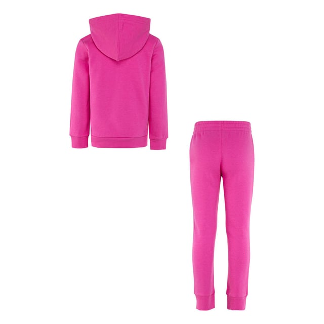 Lined hood.Zip fastening.Side pockets.Ribbed cuffs and hem.Elasticated waistband.Ribbed cuffs.Printed branding.