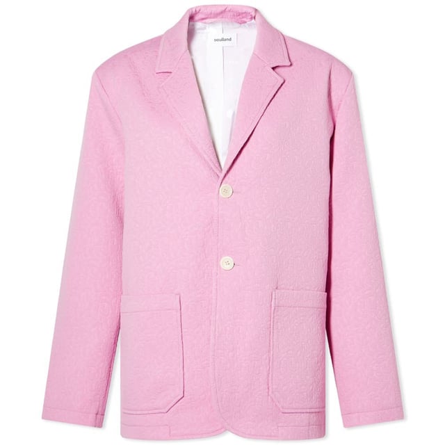 Womens Soulland Gabe Quilted Blazer