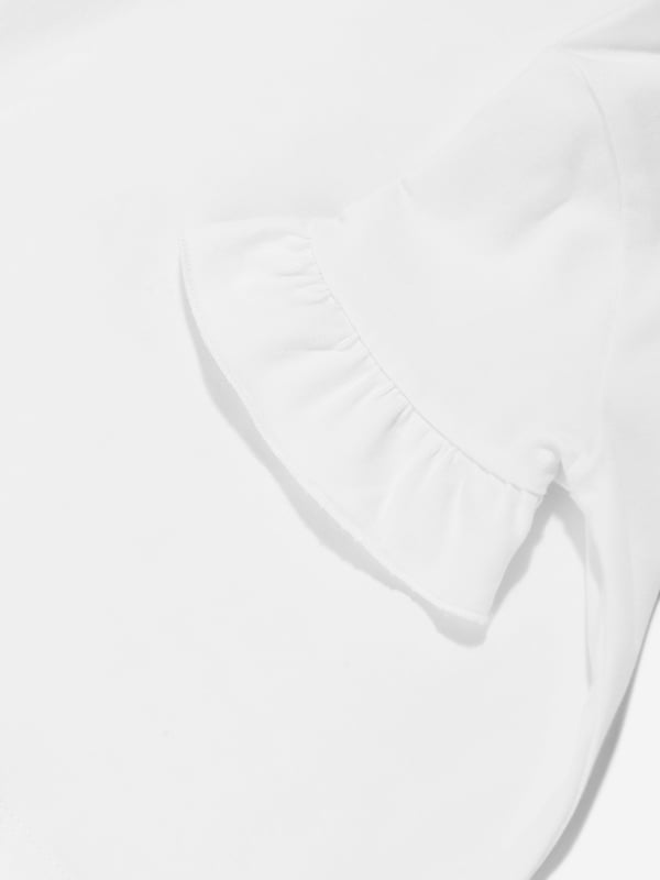 Introducing the exquisite Baby Girls Embroidered Logo T-Shirt by Escada, tailored for the springsummer season of 2025. Crafted with the finest materials, this white tee epitomises chic comfort for the little ones. Key features include Exclusive Embroidery Features a refined, embroidered Escada logo for a touch of luxury. Pristine White Hue Perfect for matching with any outfit, adding versatility to your girl's wardrobe. Ultra-soft Fabric Ensures optimal comfort for all-day wear, ideal for your baby girl's delicate skin.Elevate your child's style with this premium garment today. Perfect for every occasion!