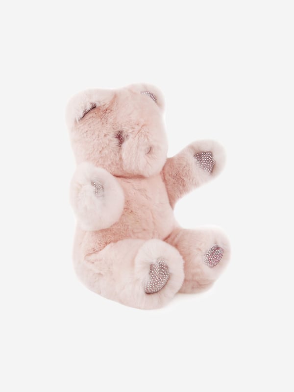 Unveiling the Girls Teddy Bear in delectable hues by Philipp Plein Kids, the definitive addition to your girl's closet. Seamlessly marrying suave and comfort, its the ultimate pick for sound style and everyday luxury Stylish Design With an adorable Teddy Bear print, it injects a modish and playful flair, making it not just a top, but a sartorial statement. Ultimate Comfort Crafted from superior, soft fabric, it ensures complete comfort for your little diva's day-to-day endeavors. Rejuvenate your girl's fashion ensemble with this Philipp Plein Kids Girls Teddy Bear top. Add it to the cart now, and watch her own the spotlight in effortless style!