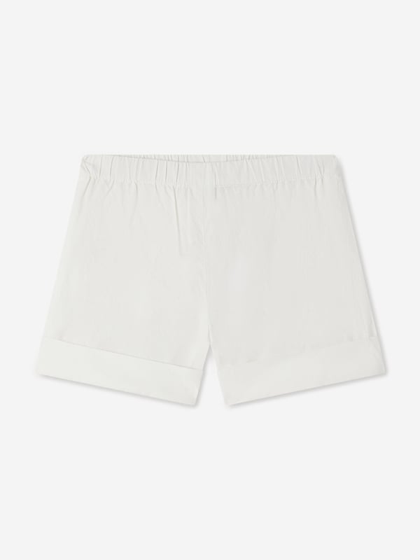 Discover the charm of the Baby Girls Ecandy Shorts in White by Bonpoint, an essential addition to any fashionable young wardrobe for SS2025. Elegance and comfort merge in this luxurious design, tailor-made for your little princess. Pristine White A timeless, versatile shade that offers endless styling options. Superior Fabric Crafted from the finest materials ensuring softness and durability. Iconic Style Bonpoint's signature chic ensures your baby girl is always dressed in top-notch fashion. Elevate her summer look with these exquisite shorts!