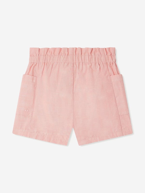 Introducing the exquisite Baby Girls Nougat Shorts in Pink by Bonpoint, a quintessential addition to your little one's SS2025 wardrobe. Stylish yet comfortable, these shorts promise to enchant and delight Luxurious Comfort Crafted from premium fabrics, ensuring a gentle touch against delicate skin. Signature Colour Dressed in a delightful pink hue, perfect for adding a splash of cheer. Elevated Style Chic design melds with functional elegance, suitable for playdates or picnics.Revitalise her summer look with Bonpoint's enchanting creation. Order now and make her season unforgettable!