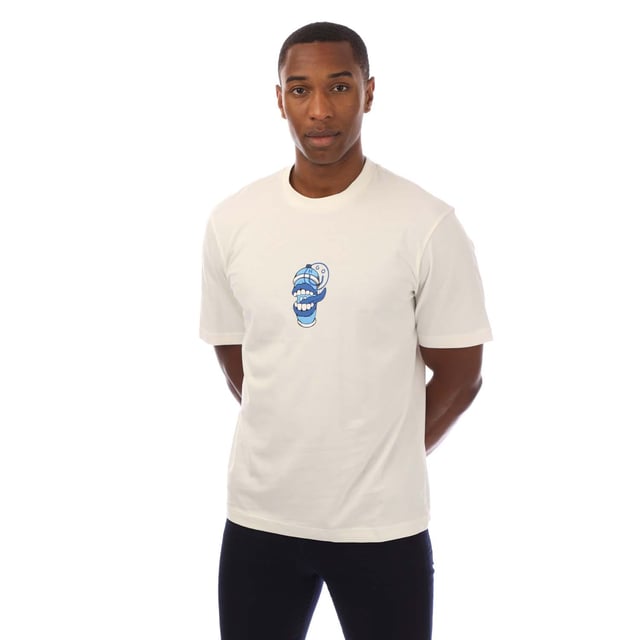Mens HUGO Nutongo Cotton-Jersey T-Shirt with Animal Graphic in open whitePrinted with an animal graphic  HUGO Menswear's T-shirt adds a playful note to your casual collection. Straight fit  breathable jersey. - Regular fit- Crew neck- Short sleeves- Standard length- 100% Cotton.  Machine washable.- Ref: 50533391-121