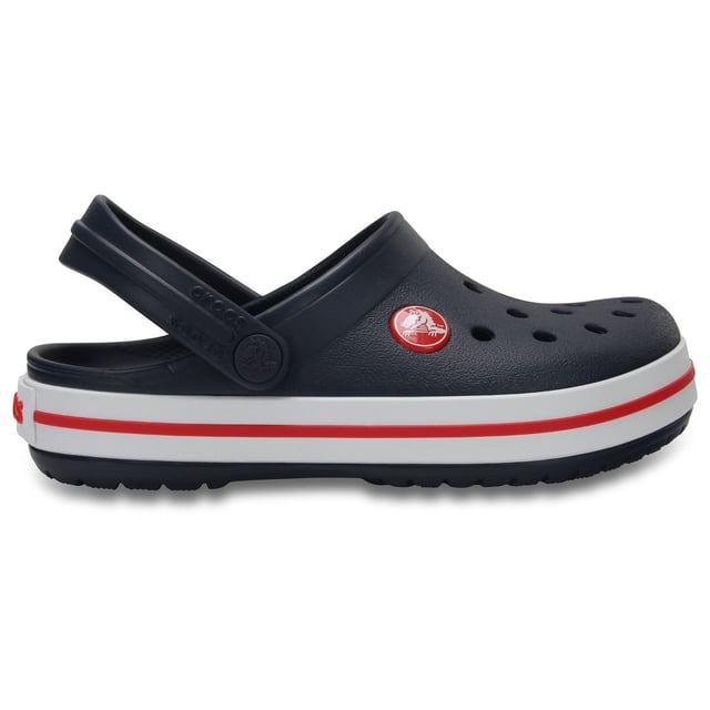 A sporty racing stripe adds a pop of color to our iconic clogs. Made with lightweight, durable Croslite material, the contoured footbeds and outsoles deliver incredible comfort and support for whatever the day has in store.
