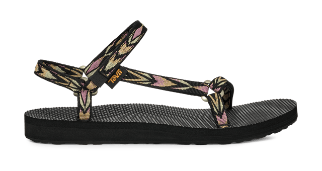 TEVA WOMENS ORIGINAL UNIVERSAL SLIM ARCHIVE WINGS ROOT A minimalist style made for everyday wear, this silhouette cues up luxe leather straps to deliver a sleek, strappy summer sandal. A pared-back version of Teva’s timeless adventure icon, this update is ready to tackle sunshine-filled adventures.