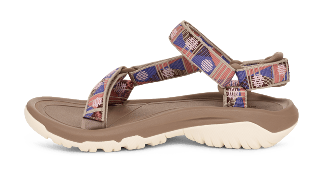 TEVA WOMENS HURRICANE XLT2 SUNSET SIMPLY TAUPE An infinitely versatile sandal, the Hurricane XLT2 is outfitted for grippy traction while keeping you comfortable. Employing 100% REPREVE® recycled polyester straps and supportive midsole, our iconic sport sandal is up for any adventure.