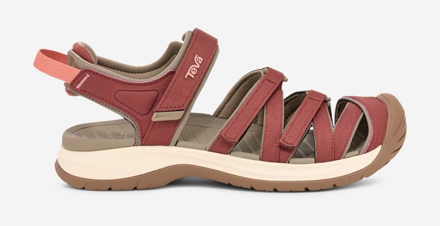 TEVA WOMENS TIRRA SPORT CT MAHOGANY Fine tuned for your foot, the multi-purpose women’s Tirra brings crazy comfort to the adventure of your choosing.