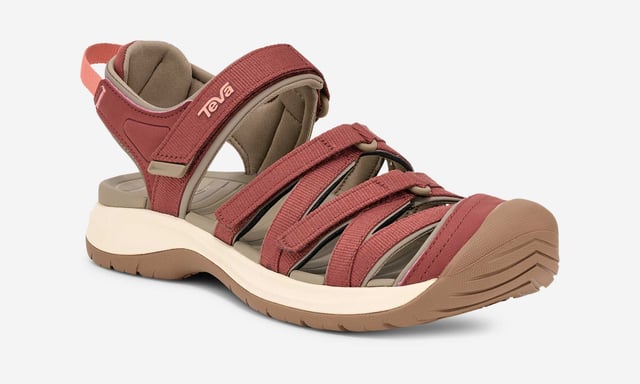 TEVA WOMENS TIRRA SPORT CT MAHOGANY Fine tuned for your foot, the multi-purpose women’s Tirra brings crazy comfort to the adventure of your choosing.