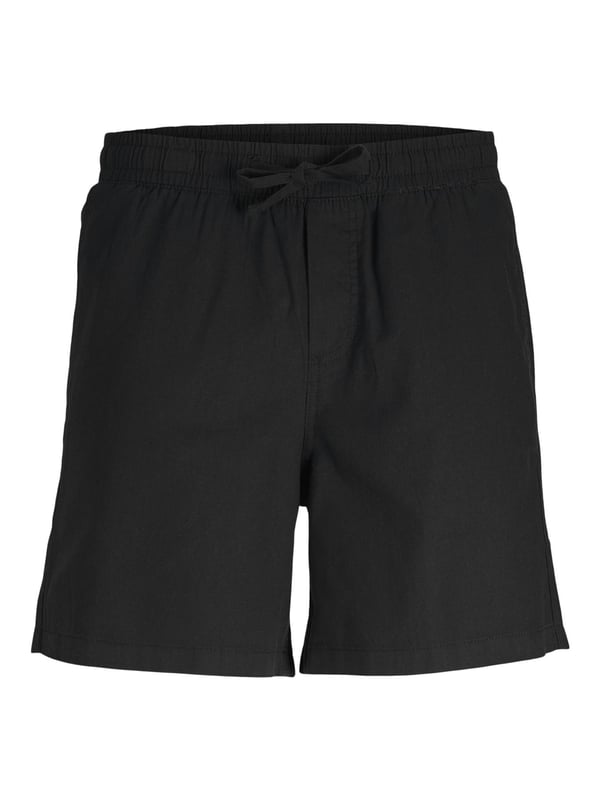Jack & Jones Men's Casual Summer Cotton Shorts are the perfect way to refresh your summer wardrobe.  These shorts are made of soft, breathable cotton and are intended to provide all-day comfort, whether you're relaxing at home, going for a walk, or spotting friends.  On hot days, the lightweight fabric keeps you cool, and the classic fit provides a relaxed, casual feel.  They mix functionality with everyday style, including an adjustable waistband with a secure drawstring and handy side pockets.  Their flexible design makes them ideal for pairing with T-shirts, polos, or vests for a casual summer look.  These shorts are a must-have part of every man's summer wardrobe, whether for vacation, weekend trips, or casual everyday wear. 