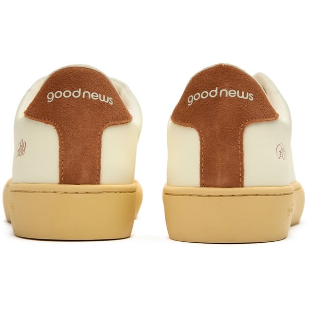 Meet Good News Slimer, the retro-inspired sneaker with a contemporary twist. Crafted for those who appreciate both style and substance, these kicks feature an ultra-comfortable footbed and durable construction that won't let you down. Their distinctive silhouette pairs effortlessly with casual outfits, while the brand's commitment to ethical practices means you can feel good about your fashion choices. Whether running errands or meeting friends, Slimer delivers that perfect balance of laid-back cool and everyday practicality.