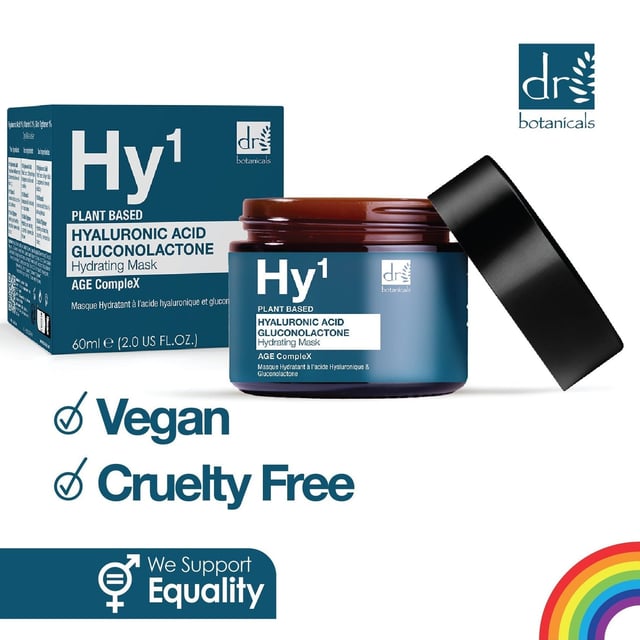 Revitalise your skin with our Revitalising Hydration Mask, designed for all skin types and formulated to deliver deep hydration and rejuvenation. Infused with 1% Hyaluronic Acid and Gluconolactone, this luxurious mask plumps the skin, smooths fine lines, and enhances texture for a refreshed, radiant complexion. It deeply hydrates with lasting moisture, gently exfoliates for a smoother appearance, and nourishes with Glycerin for a comfortable feel. Perfect for a revitalising boost anytime, this mask helps restore comfort and elasticity to dry skin, enhances dull complexions for a luminous glow, and achieves a smoother, more youthful appearance. Easy to use—simply apply an even layer to clean skin, leave on for 10-15 minutes, then rinse. Suitable for all skin types, including sensitive, our vegan and cruelty-free formula is free from parabens, sulfates, and artificial fragrances. Shop now and experience the transformative difference!