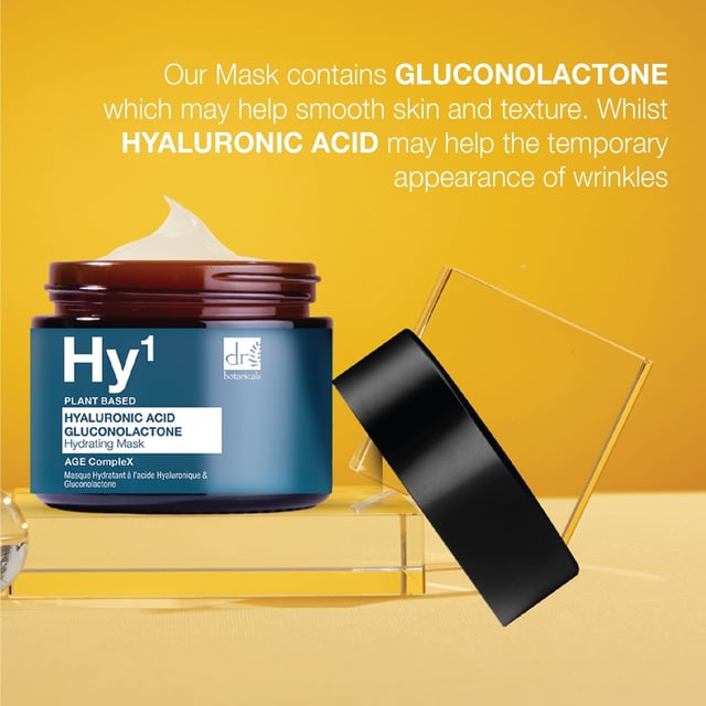 Revitalise your skin with our Revitalising Hydration Mask, designed for all skin types and formulated to deliver deep hydration and rejuvenation. Infused with 1% Hyaluronic Acid and Gluconolactone, this luxurious mask plumps the skin, smooths fine lines, and enhances texture for a refreshed, radiant complexion. It deeply hydrates with lasting moisture, gently exfoliates for a smoother appearance, and nourishes with Glycerin for a comfortable feel. Perfect for a revitalising boost anytime, this mask helps restore comfort and elasticity to dry skin, enhances dull complexions for a luminous glow, and achieves a smoother, more youthful appearance. Easy to use—simply apply an even layer to clean skin, leave on for 10-15 minutes, then rinse. Suitable for all skin types, including sensitive, our vegan and cruelty-free formula is free from parabens, sulfates, and artificial fragrances. Shop now and experience the transformative difference!
