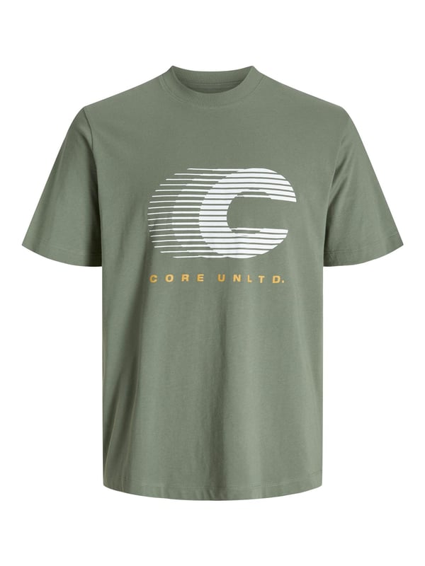 This Jack & Jones Men's T-Shirt is a perfect combination of comfort and classic style for refreshing your casual collection. This short-sleeve tee, made of soft, breathable 100% cotton, is perfect for everyday use, especially in the warmer months. The lightweight fabric provides all-day comfort, and the normal fit creates a relaxed look without feeling too loose or tight. With a standard crew neck, it looks good with jeans, shorts, or joggers, making it a versatile choice for summer outings, vacations, or weekend relaxing. Whether you're going out or staying in, this T-shirt features style and comfort. It comes in a range of colours and sizes and is a must-have for any man's wardrobe. Trust Jack & Jones for timeless style and proven quality.